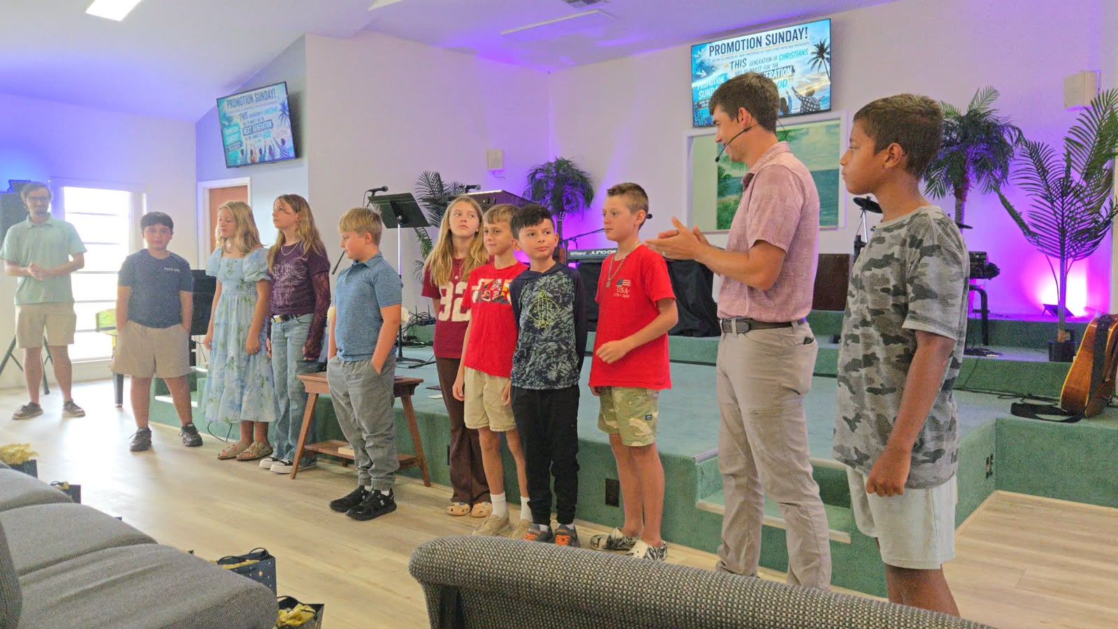Families at Sugarloaf Church
